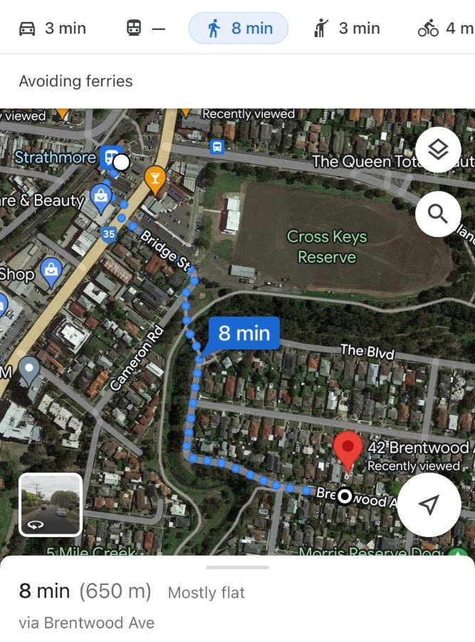 A Single Room Near The Railway Station Melburne Exterior foto